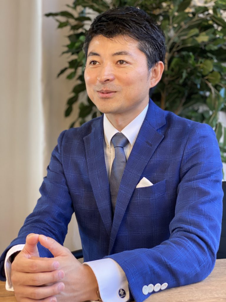 代表取締役 那須慎二氏
